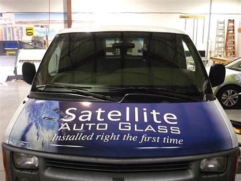 Dont let a cracked windshield slow you down. . Satelite autoglass